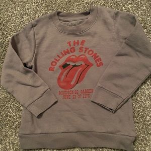 ✨Rolling stones sweatshirt 4t ✨